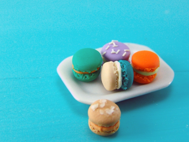 Miniature macarons from The Mouse Market